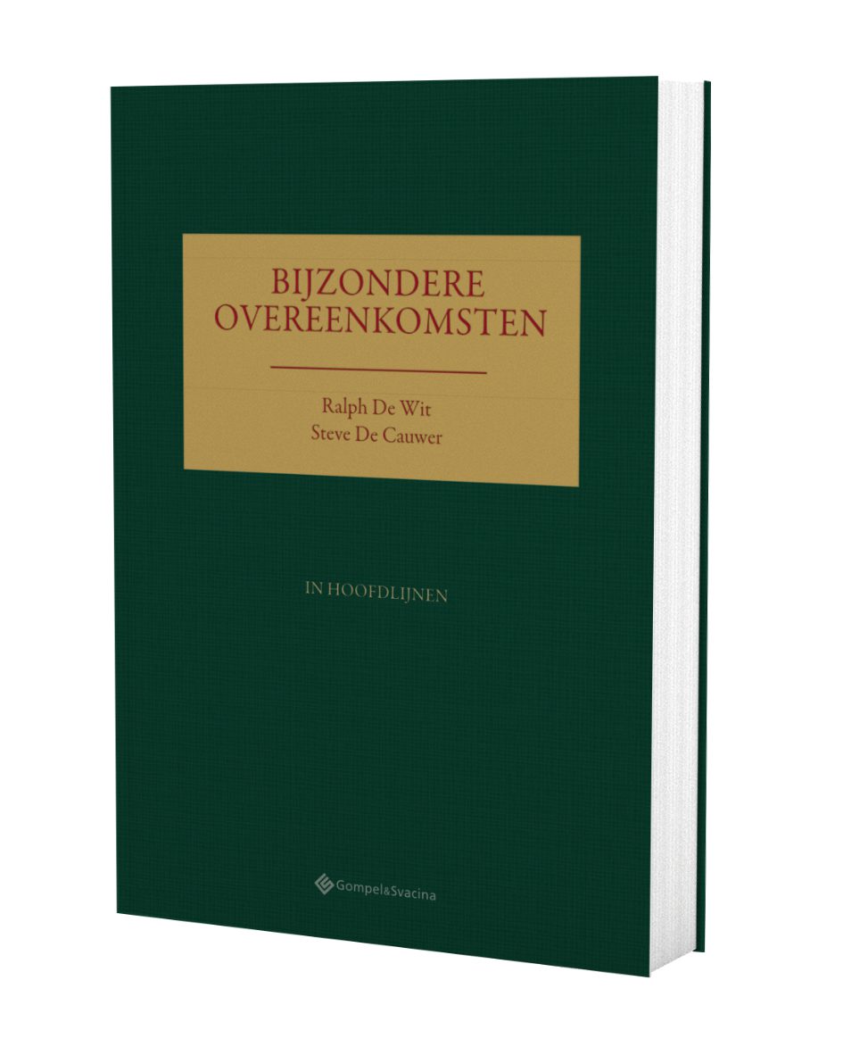 Bijzondere Overeenkomsten In Hoofdlijnen Hardcover Gompel Svacina