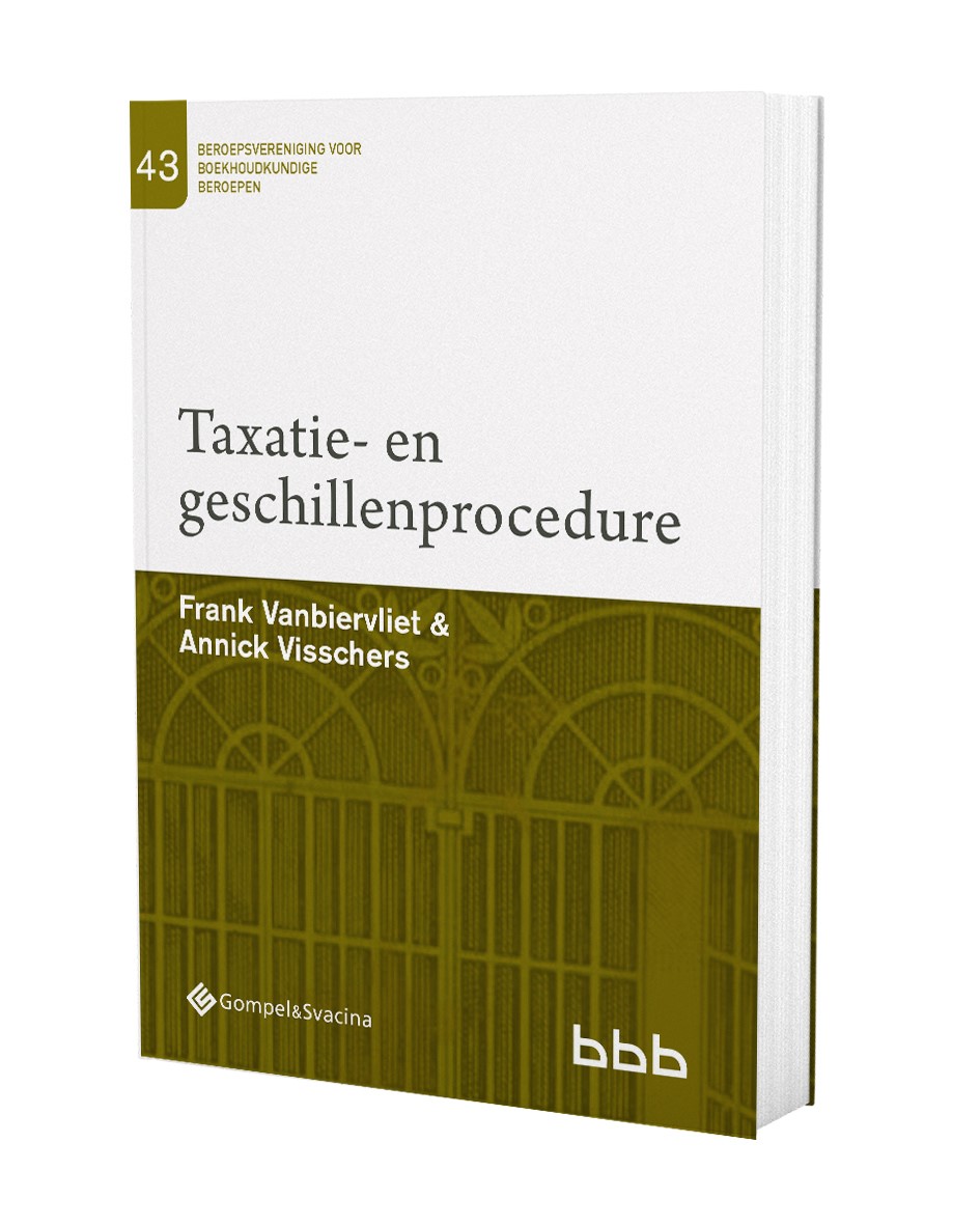 Reeks Beroepsvereniging voor Boekhoudkundige Beroepen (BBB) Taxatie- en geschillenprocedure