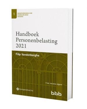 Reeks Beroepsvereniging voor Boekhoudkundige Beroepen (BBB) Handboek Personenbelasting 2021